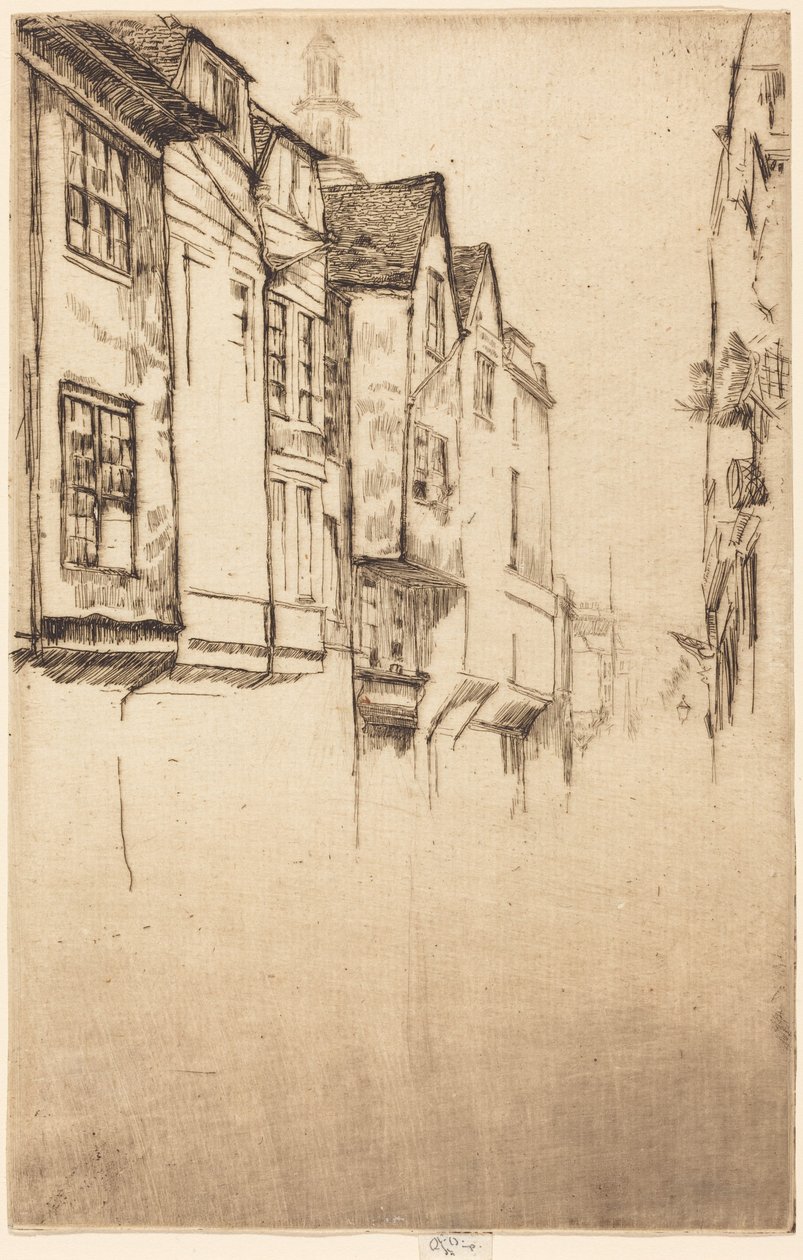 Wych Street od James McNeill Whistler