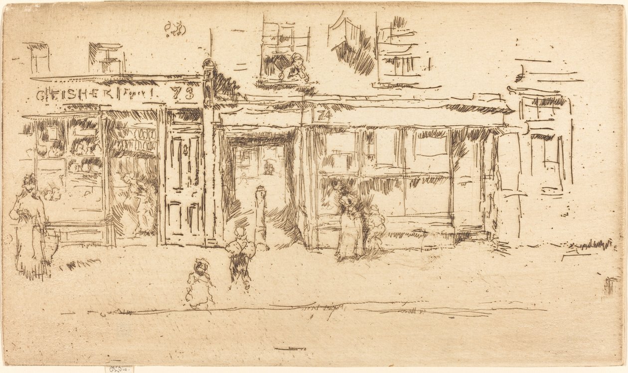 York Street, Westminster od James Abbott McNeill Whistler