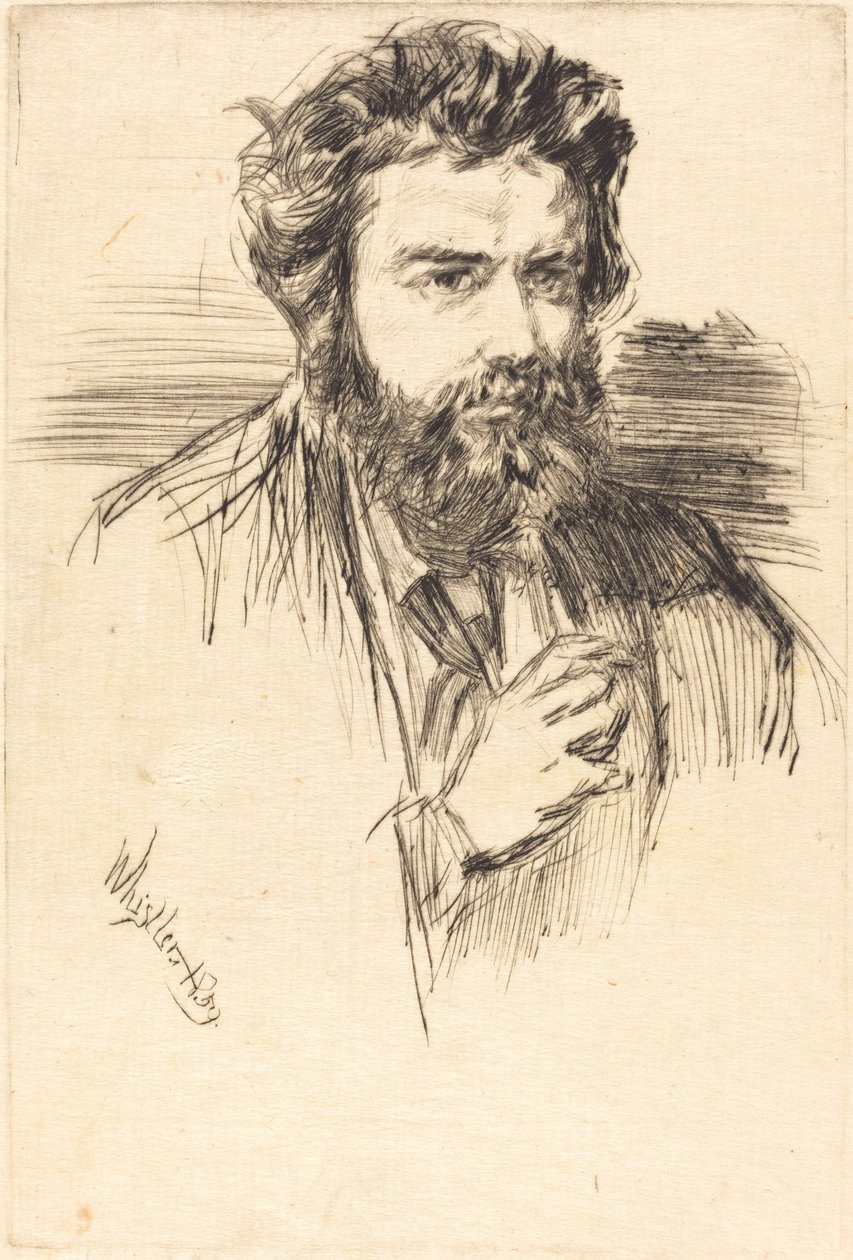 Z. Astruc, redaktor The Artist od James Abbott McNeill Whistler