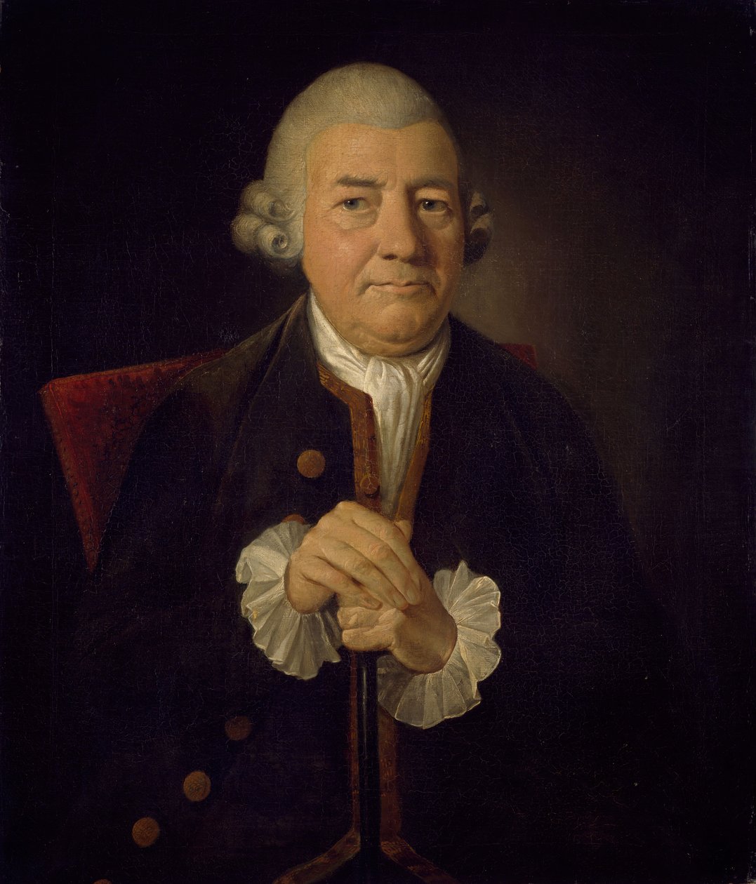 Portrét Johna Baskervilla 1706-1775, 1774. od James Millar