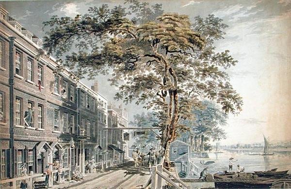 Cheyne Walk, Chelsea od James Miller