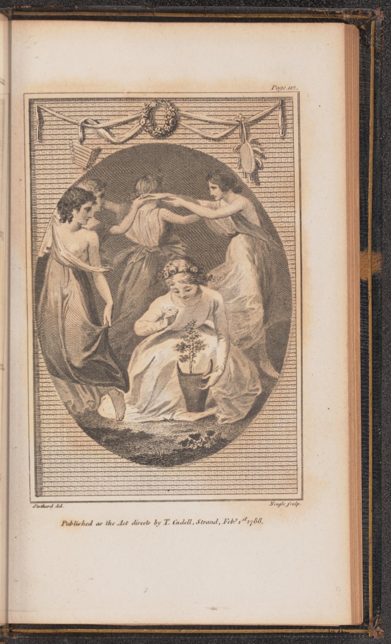 Ilustrace pro Canto V od James Neagle after Thomas Stothard