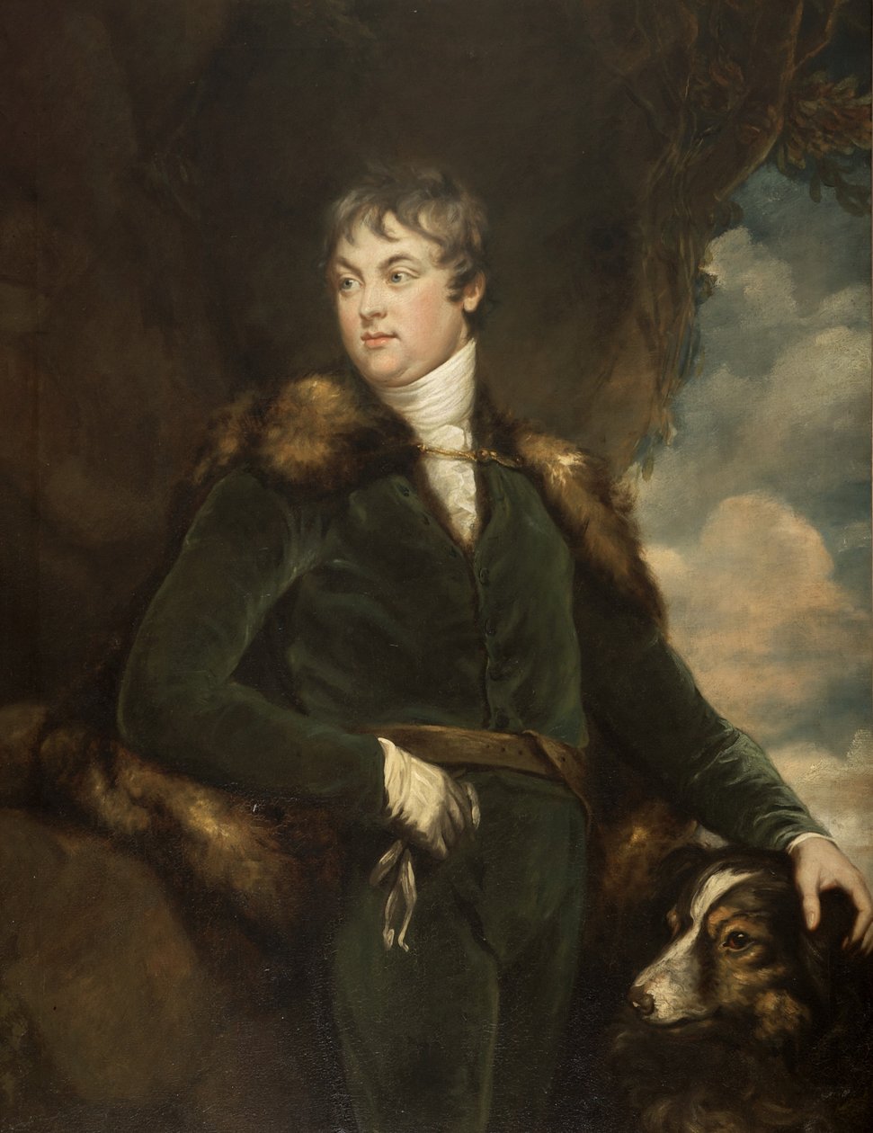Portrét Thomase Listera Parkera, kolem roku 1802 od James Northcote