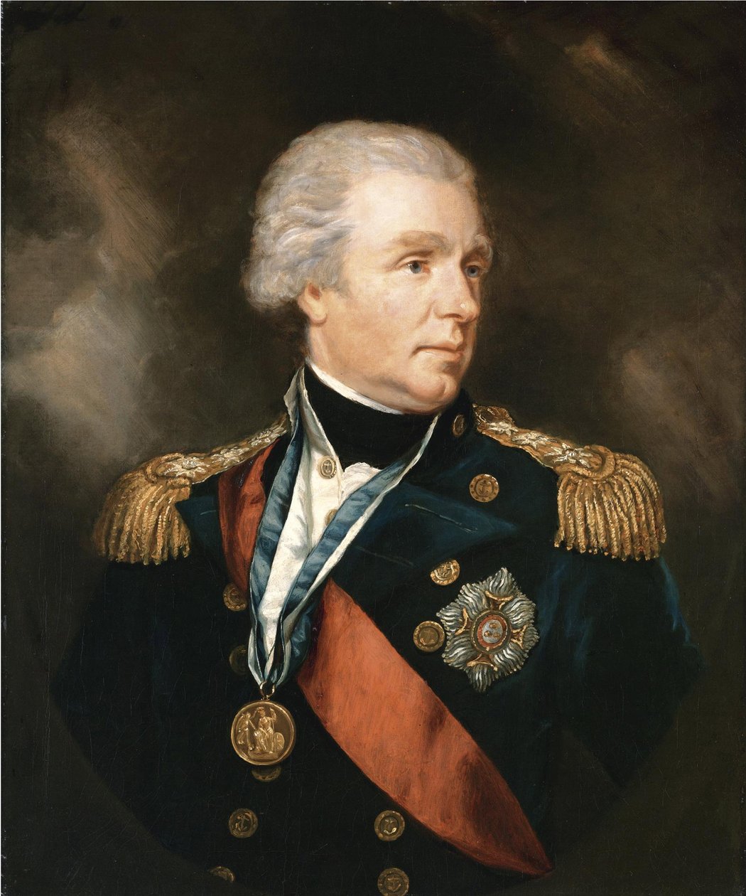 Portrét admirála Williama Waldegravea od James Northcote