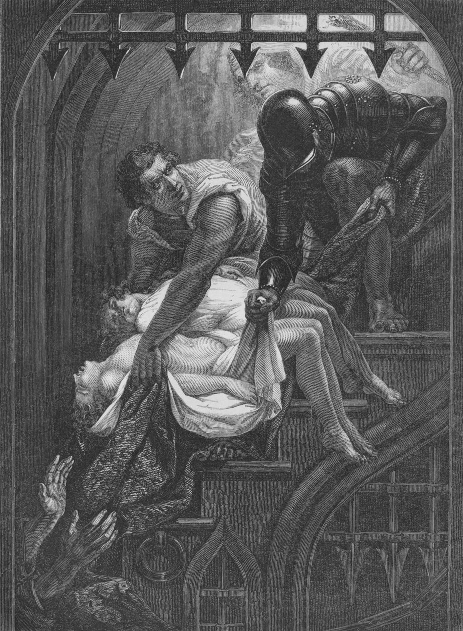 Vražda princů ve věži, konec 18.-začátek 19. století. od James Northcote