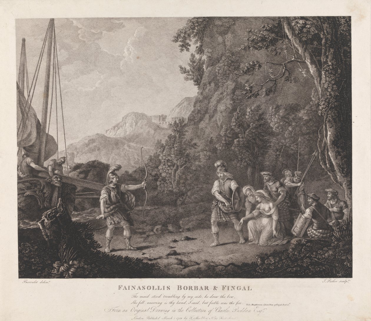 Fainasollis, Borbar a Fingal od James Parker