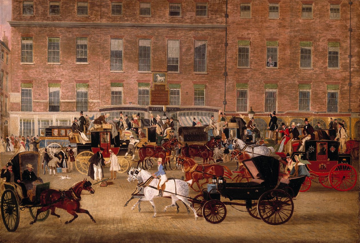 Hatchetts - White Horse Cellar, Piccadilly James Pollard od James Pollard