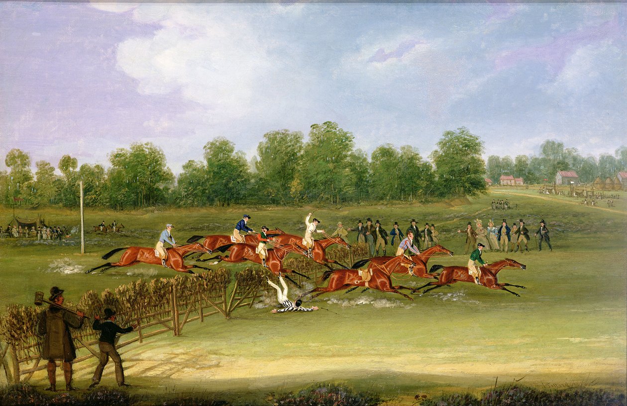 St Albans Tally-Ho Stakes, 22. května 1834 (olej na plátně) od James Pollard