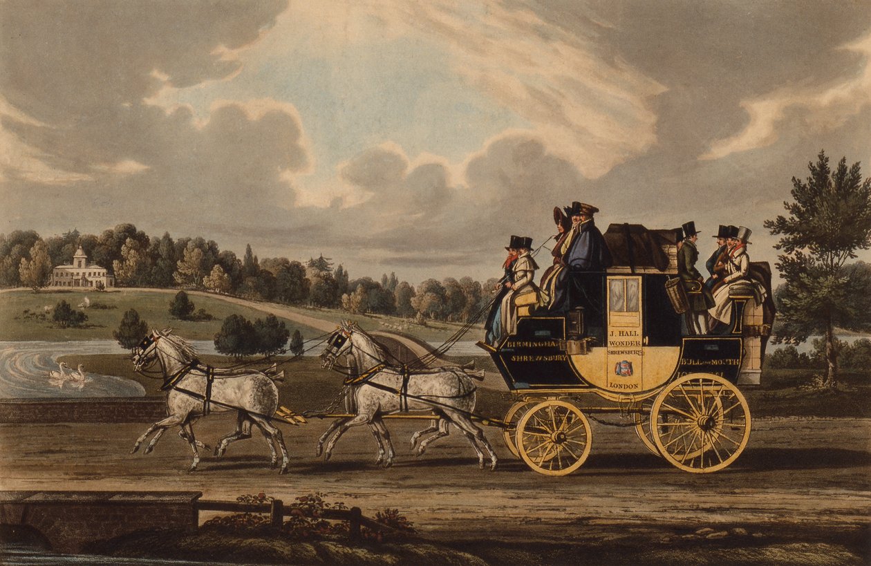 Birmingham Wonder Stage Coach od James Pollard