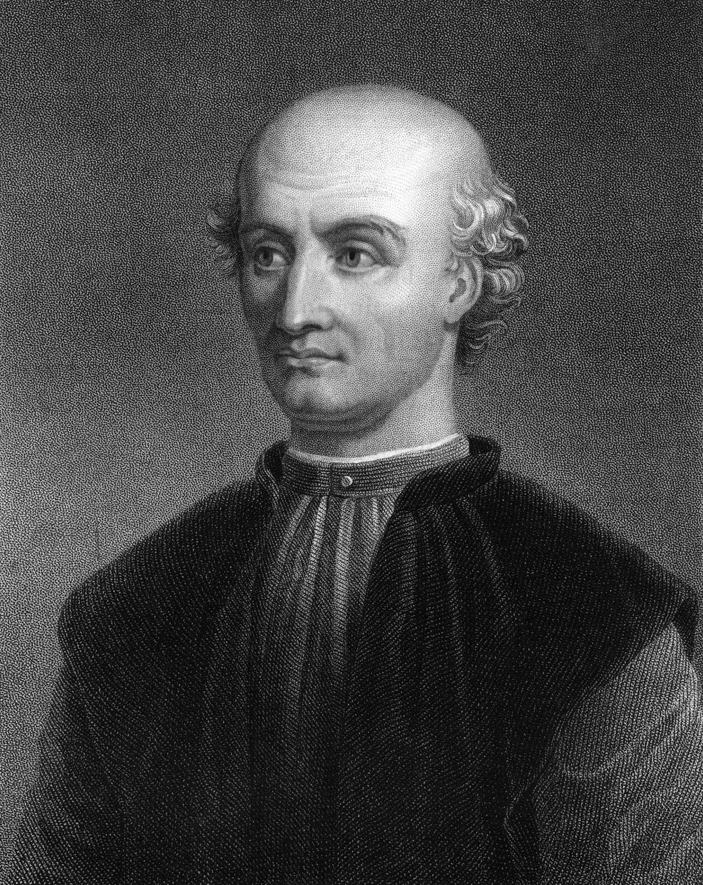 Donato Bramante, italský renesanční architekt, 1836. od James Posselwhite