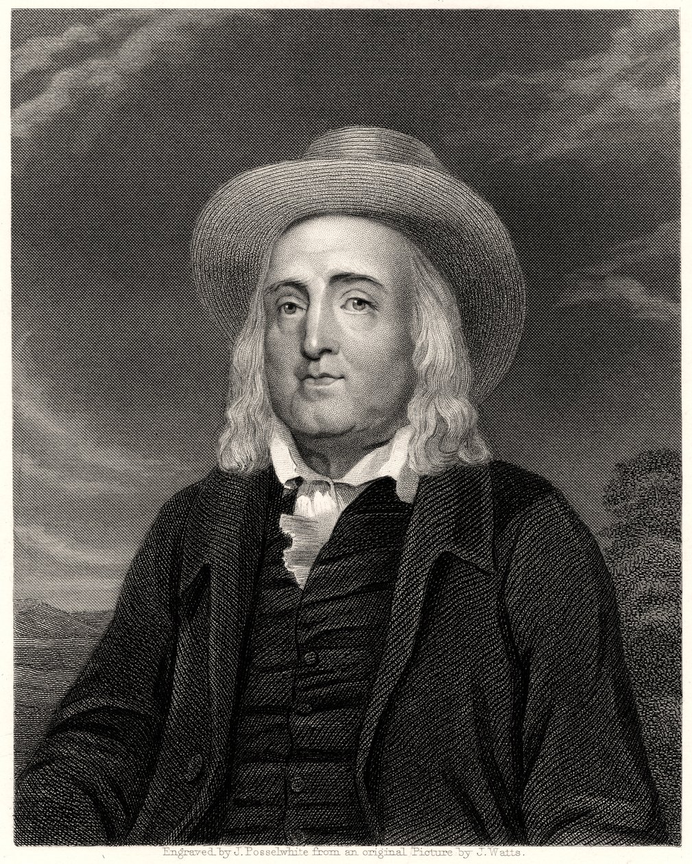Jeremy Bentham, 19. století od James Posselwhite