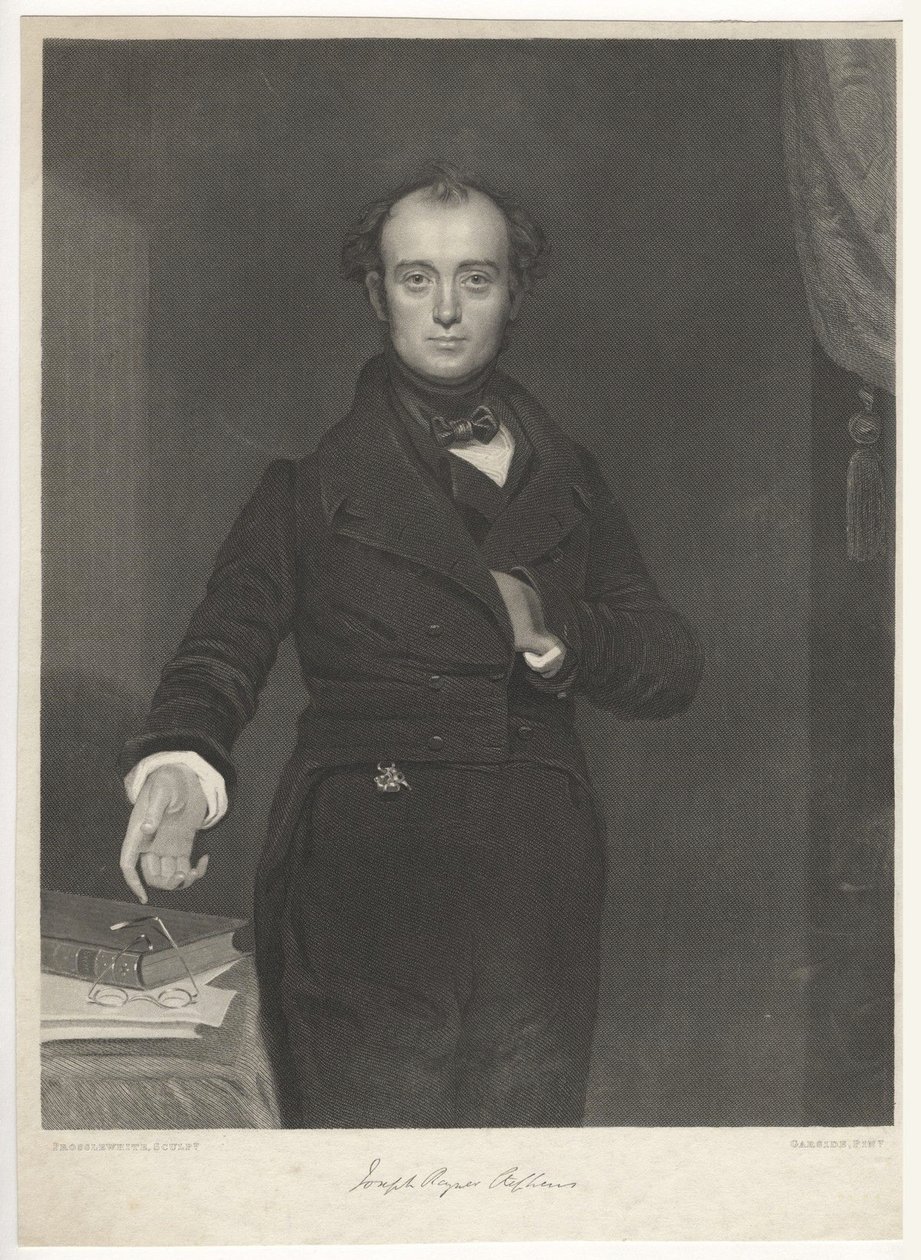 Joseph Rayner Stephens, autor James Posselwhite podle Benjamina od James Posselwhite