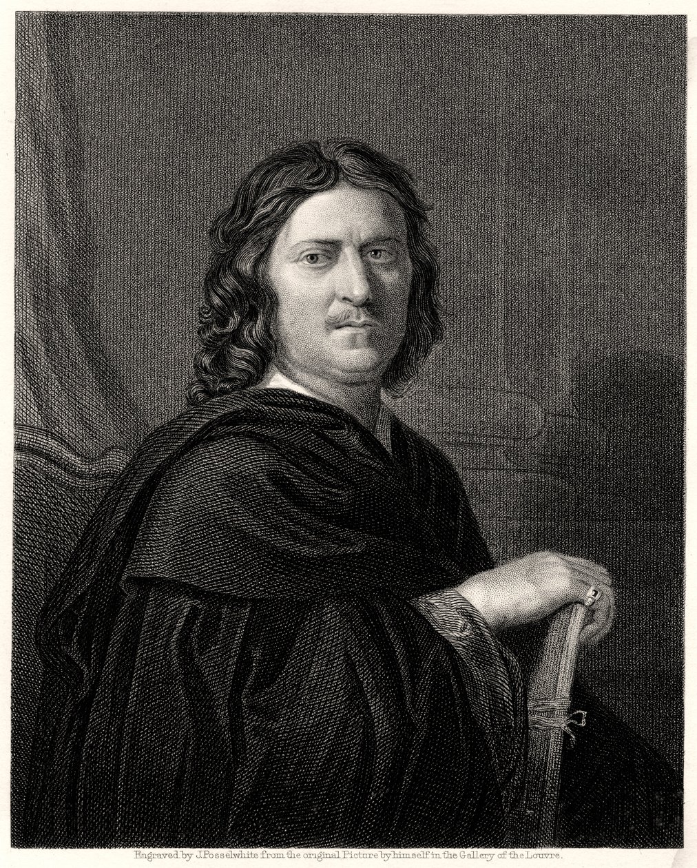 Poussin, 19. století od James Posselwhite