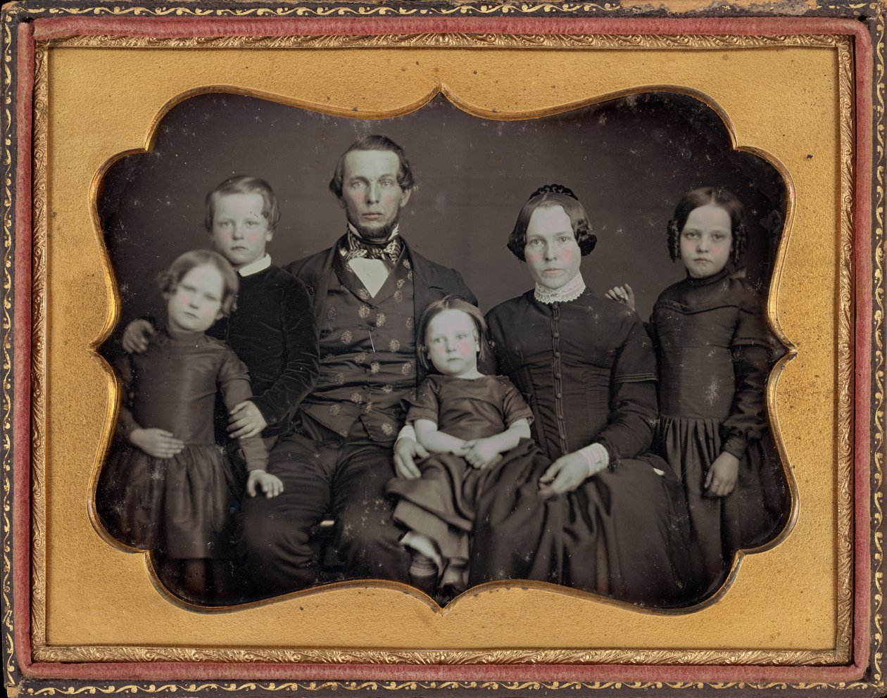 Portrét rodiny, c. 1848 (foto) od James Presley Ball