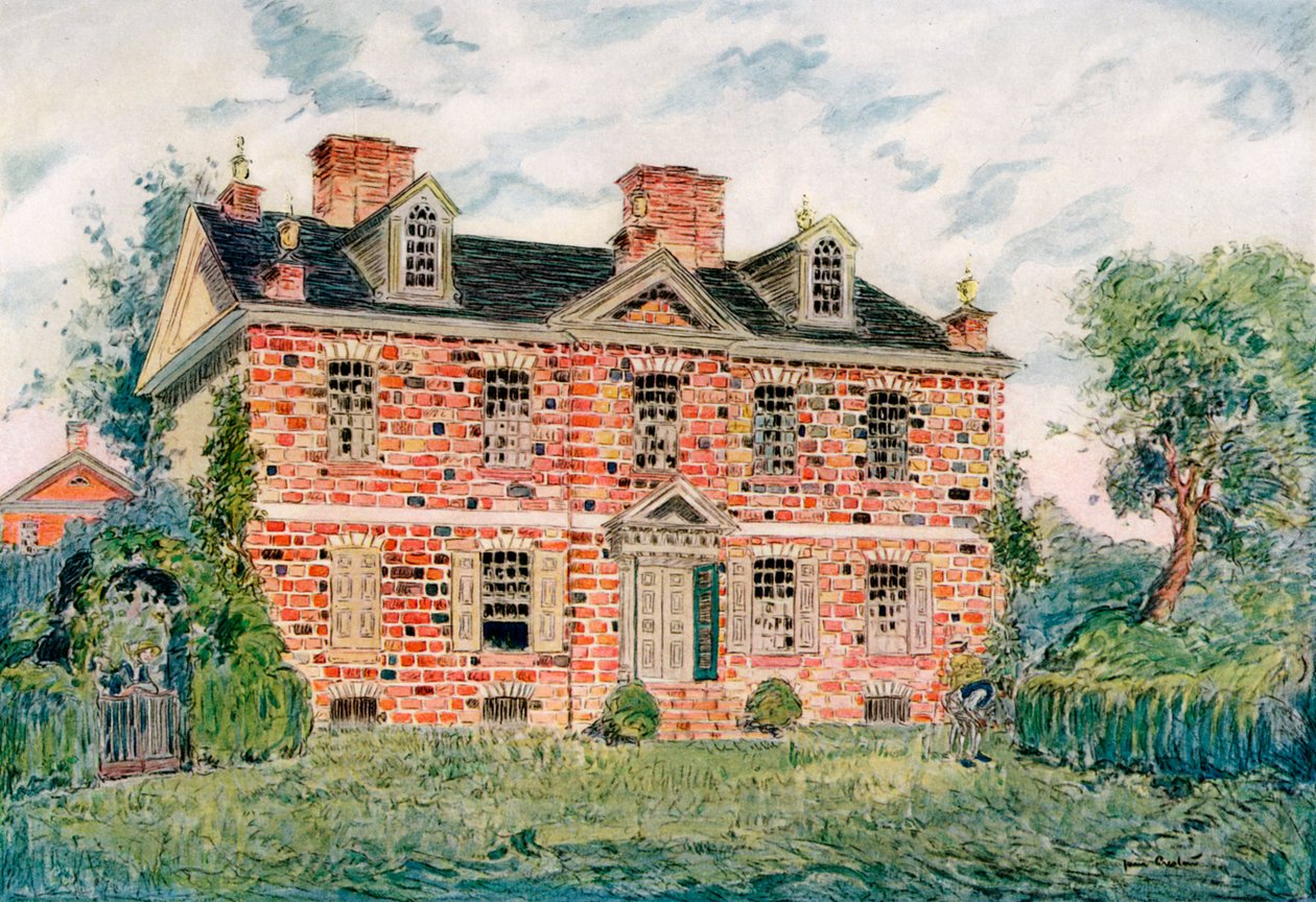 Cliveden, Germantown, Pennsylvania, USA, 18. století 1921. od James Preston