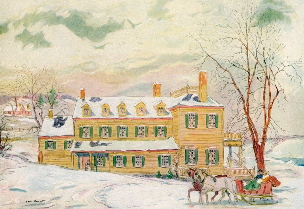 The Kendall House, Virginia, USA, c18. století 1921. od James Preston