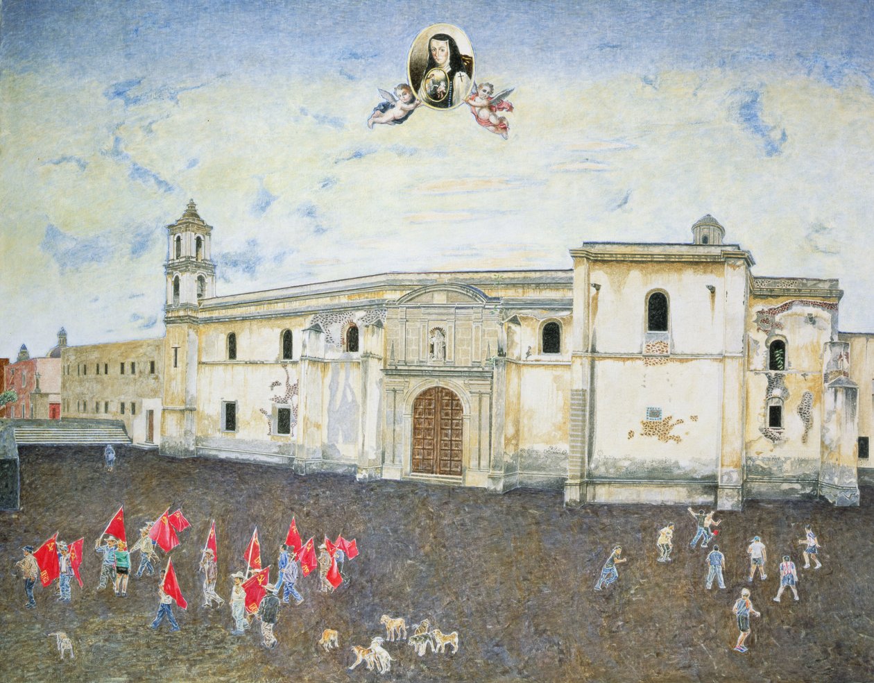Politický protest, klášter Sor Juana de la Cruz (1648-95) 2001 od James Reeve