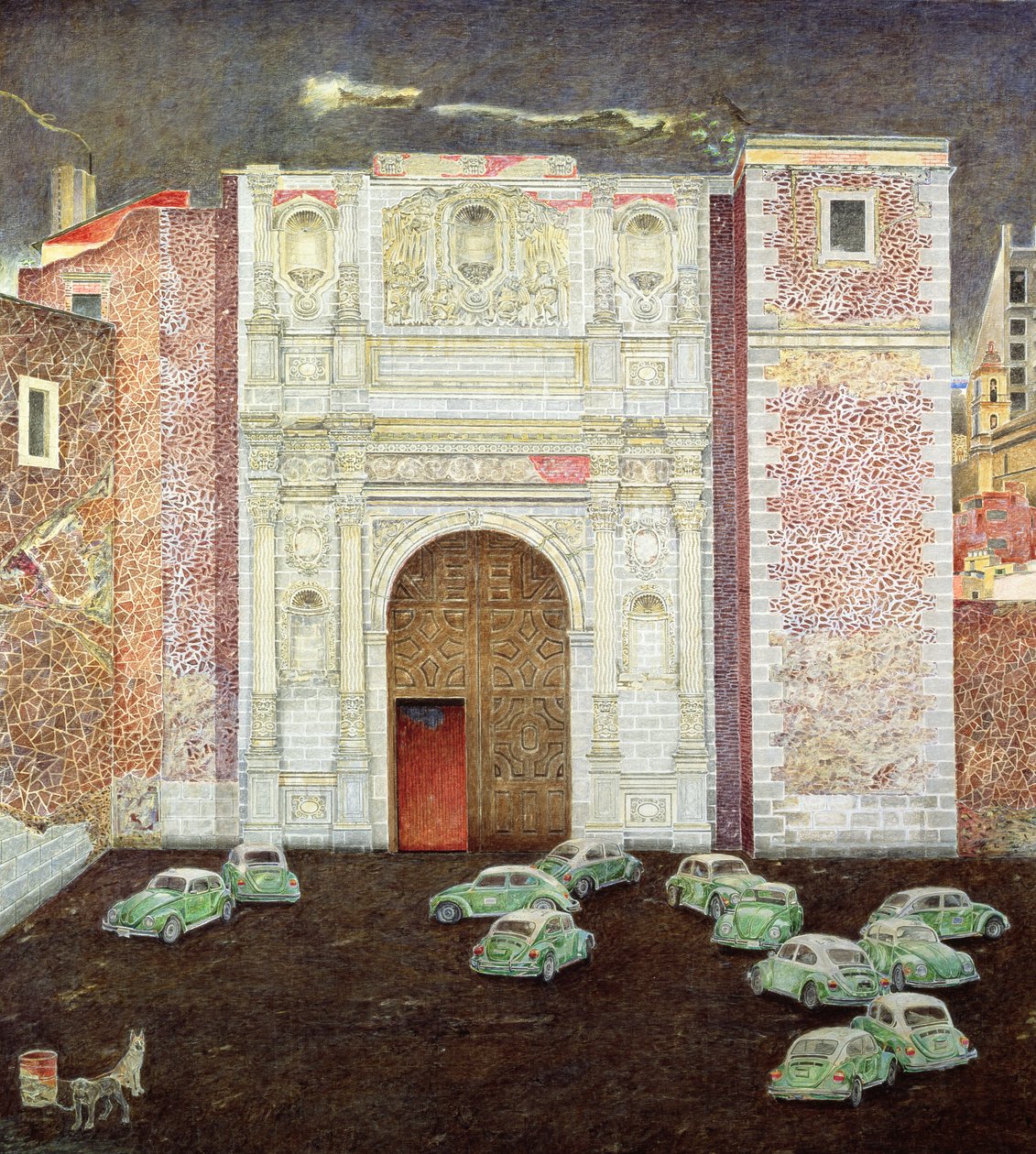 Taxi Depot, San Lazaro, Mexico City, 2003 od James Reeve