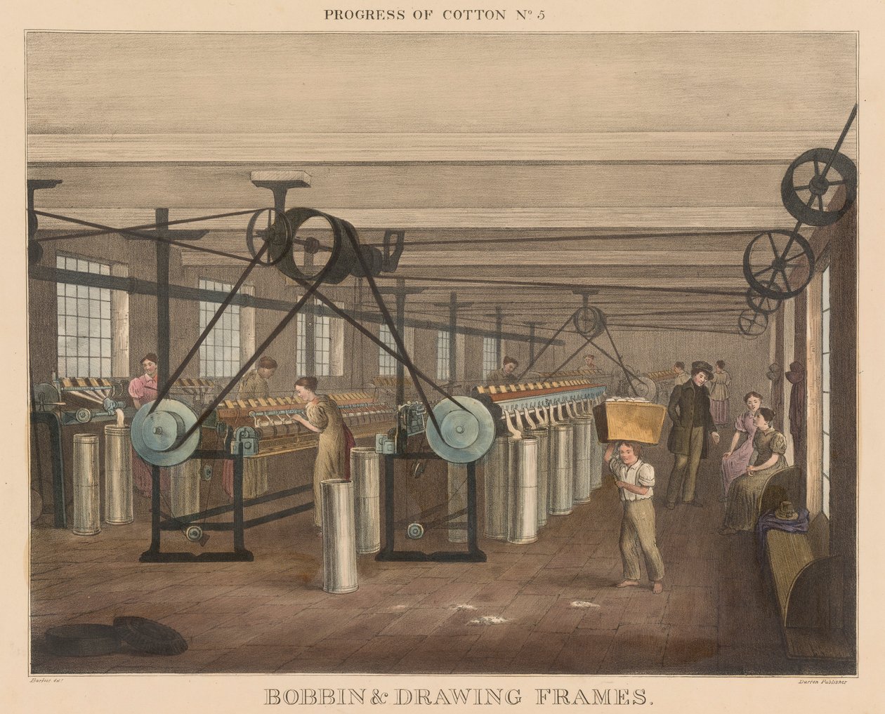 Progress of Cotton: #5 - Paličkované a rámečky na kreslení od James Richard Barfoot