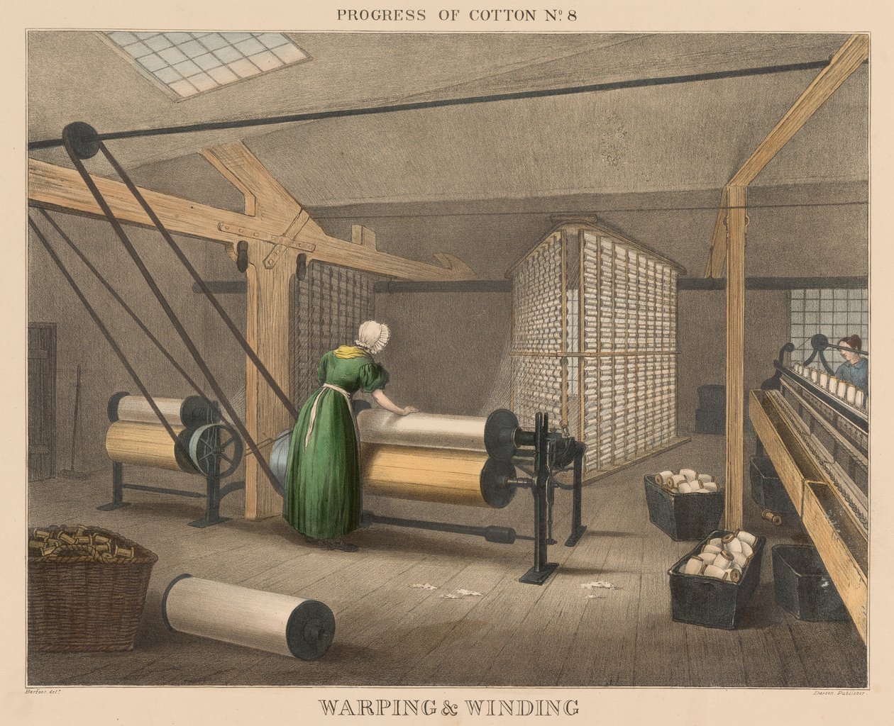 Progress of Cotton: # 8 - Pokřivení a navíjení od James Richard Barfoot