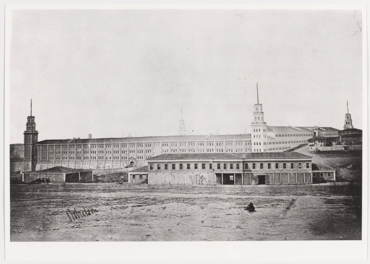 Kasárna, Scutari, 1854 od James Robertson