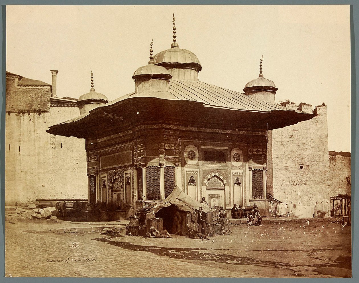 „Fontána sultána Selima“ [Istanbul. Fontána sultána Selima] od James Robertson