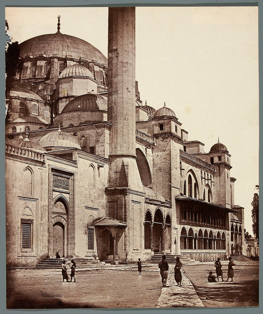 „La Sulimanie“ [Istanbul. Mešita Süleymaniye] od James Robertson