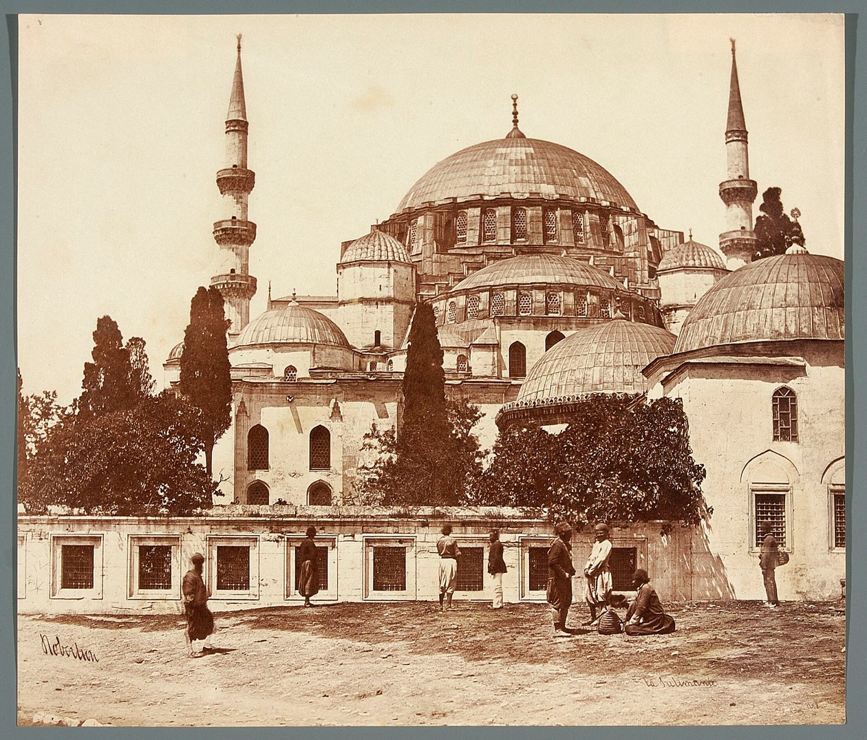 „La Sulimanie“ [Istanbul. Mešita Süleymaniye] od James Robertson
