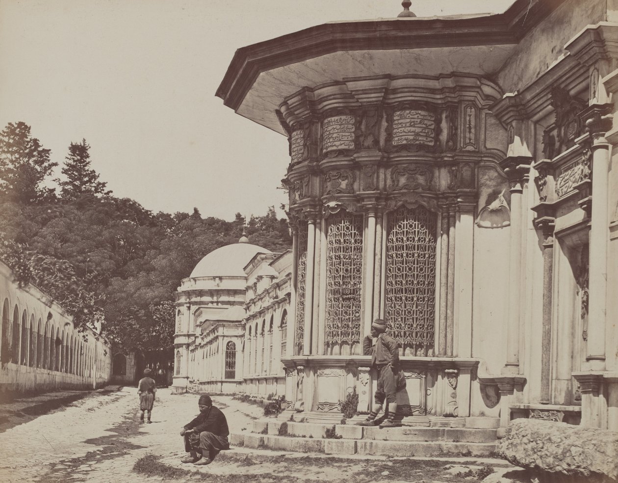 Mešita Eyoub, 1857 (foto) od James Robertson