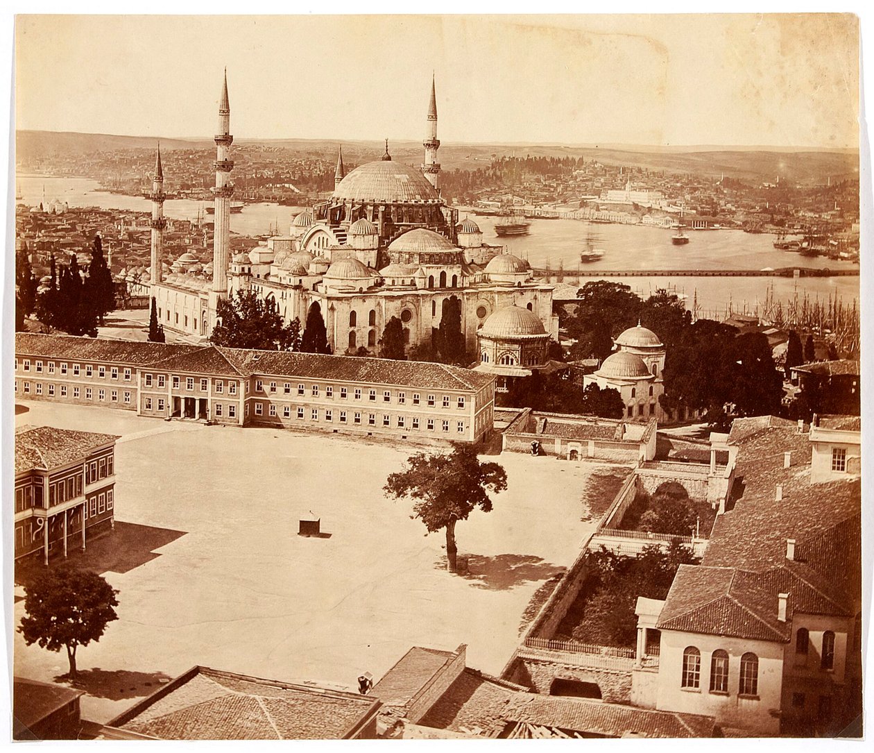 Istanbul. Mešita Süleymaniye od James Robertson