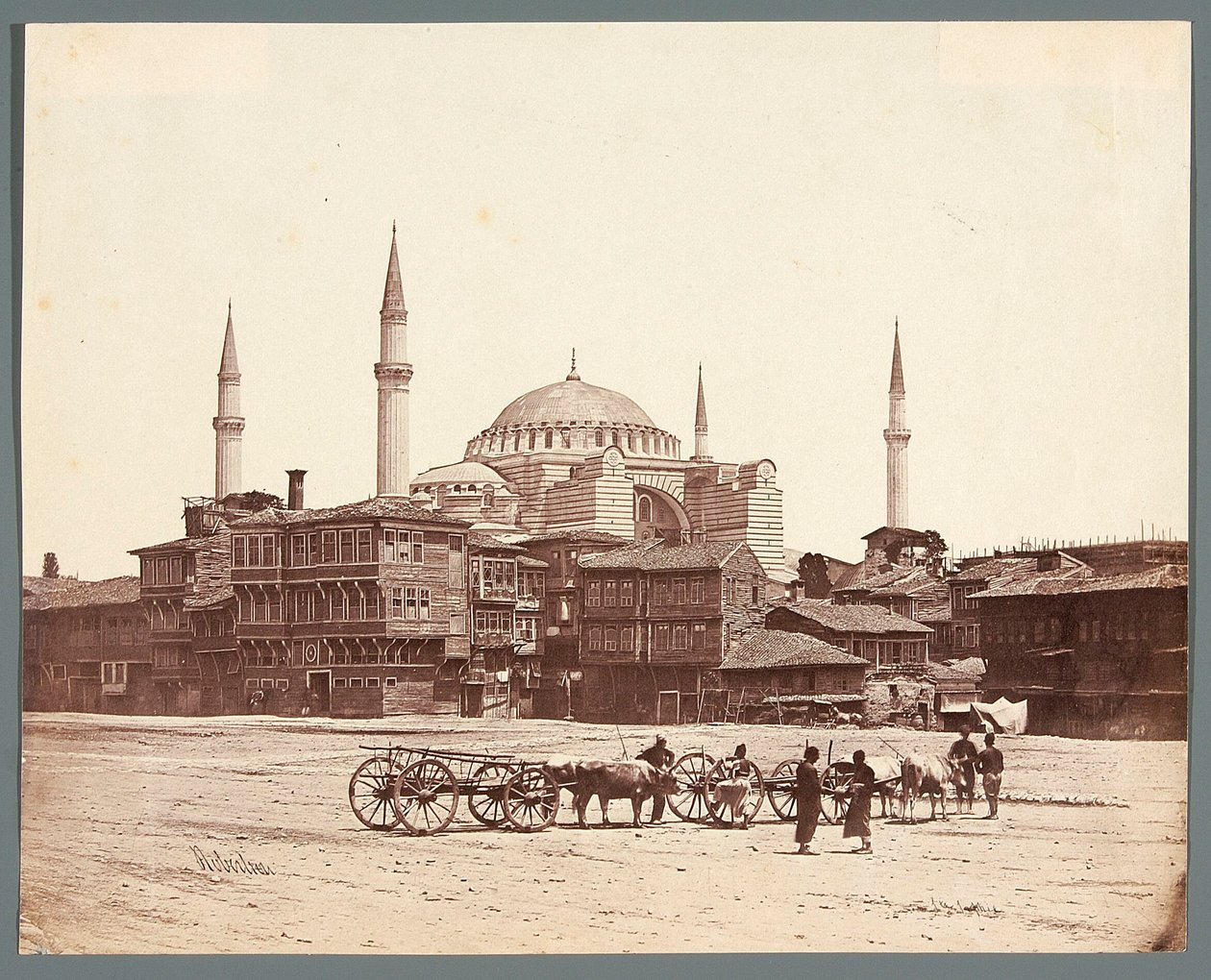 "Svatá Sofie" [Istanbul. Mešita Ayasofya (Hagia Sofia)] od James Robertson