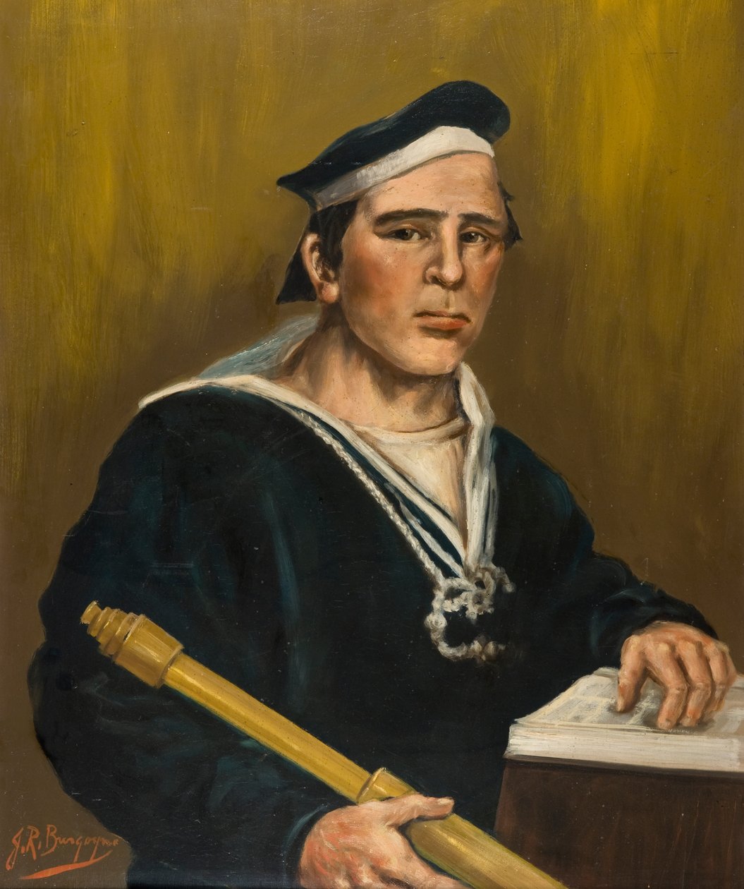 Robert Annan (1834-1867) (olej na palubě) od James Ross Burgoyne