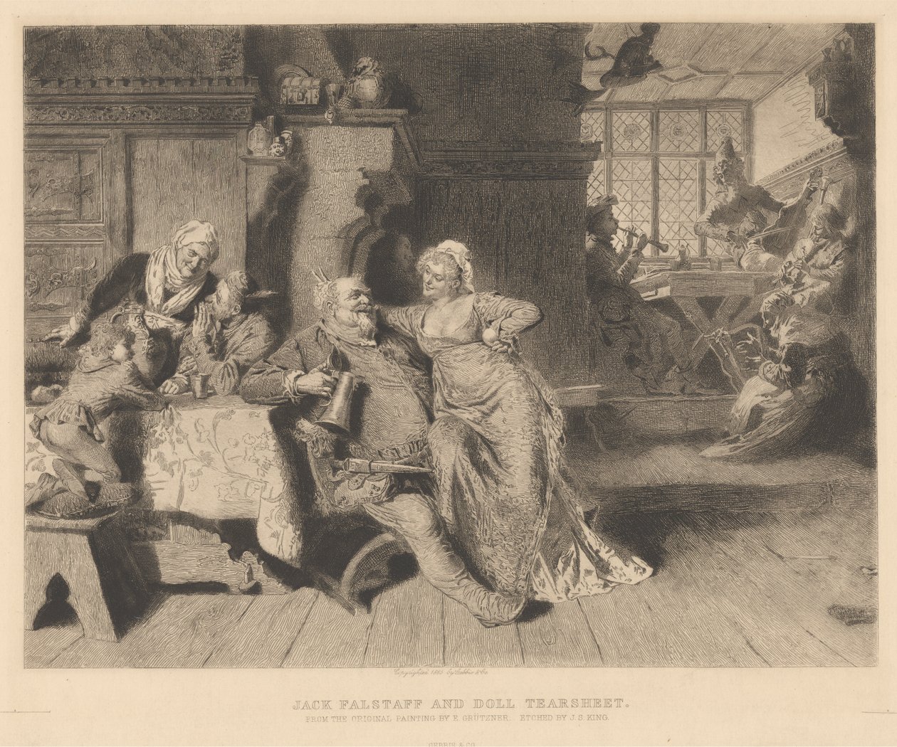 Jack Falstaff a Doll Tearsheet od James S. King