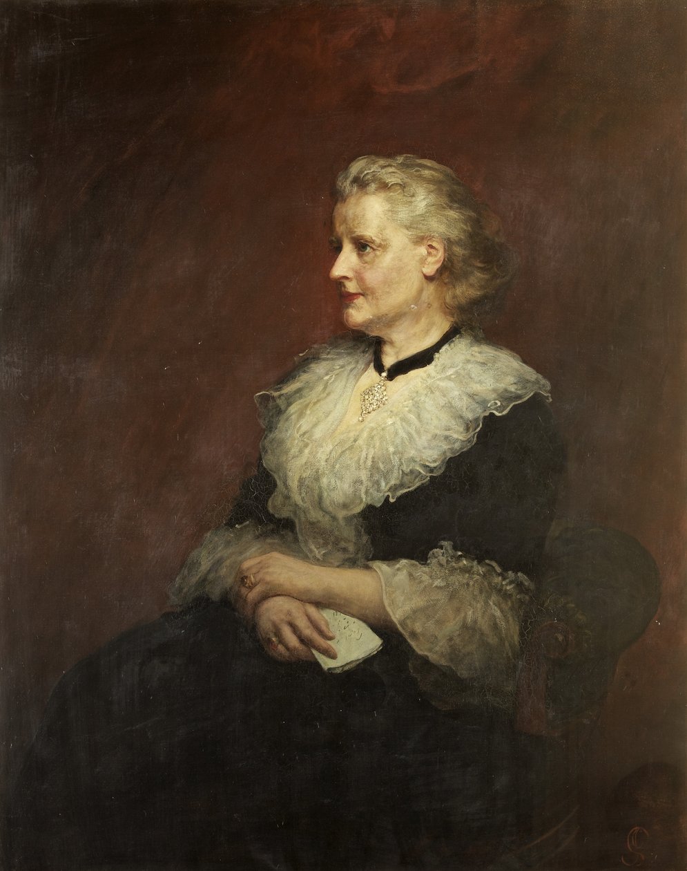 Dame Emily Frances Smyth (olej na plátně) od James Sant