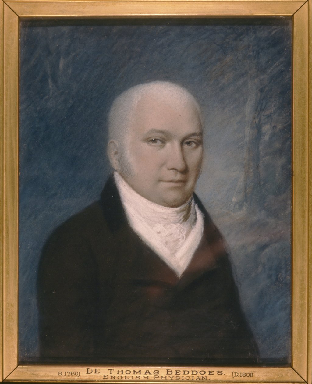 Dr Thomas Beddoes (akvarel na papíře) od James Sharples