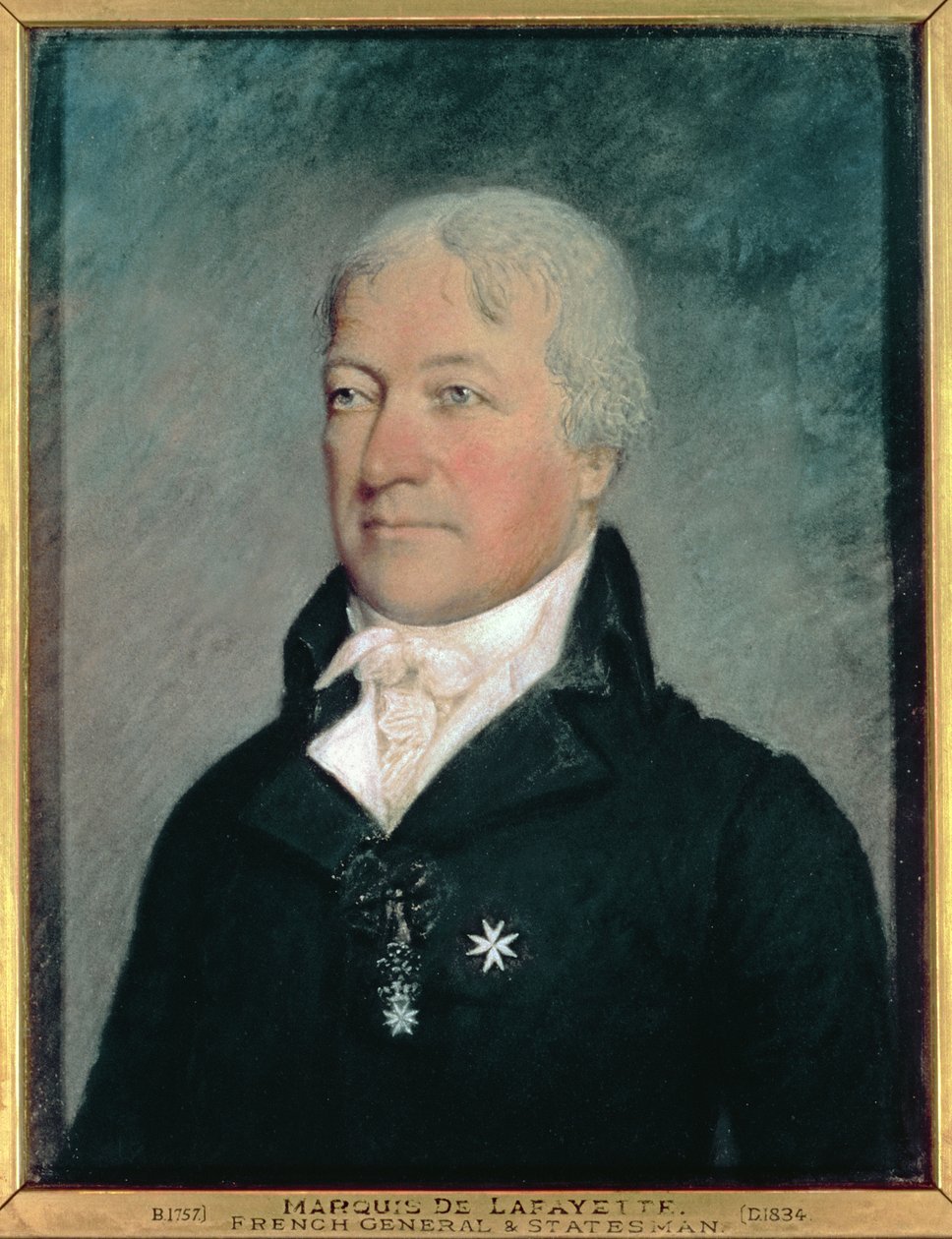 Marie Joseph Paul Yves Roch Gilbert Motier (1757-1834) Marquis de Lafayette od James Sharples