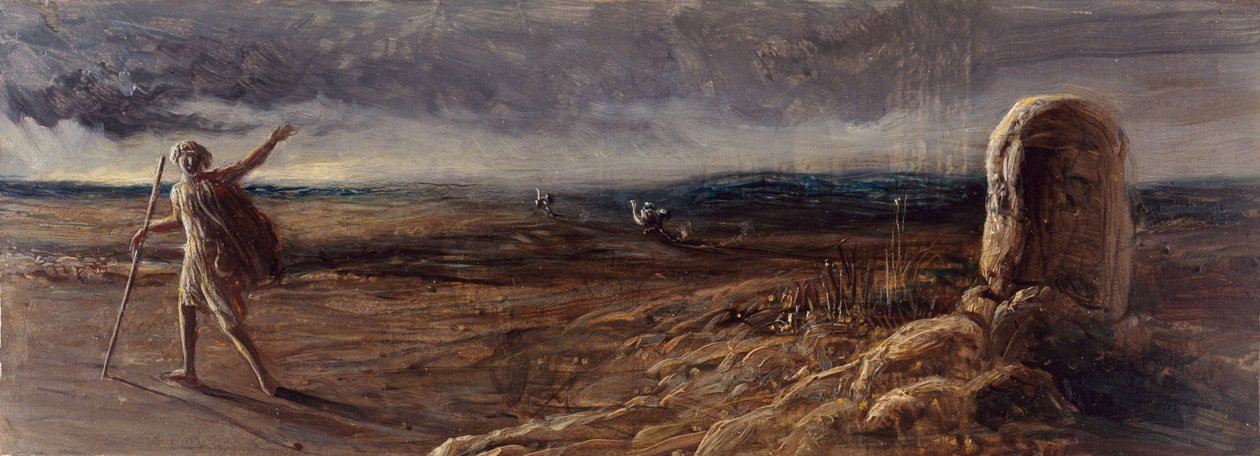Jacob At Bethal, 1840-1880 od James Smetham
