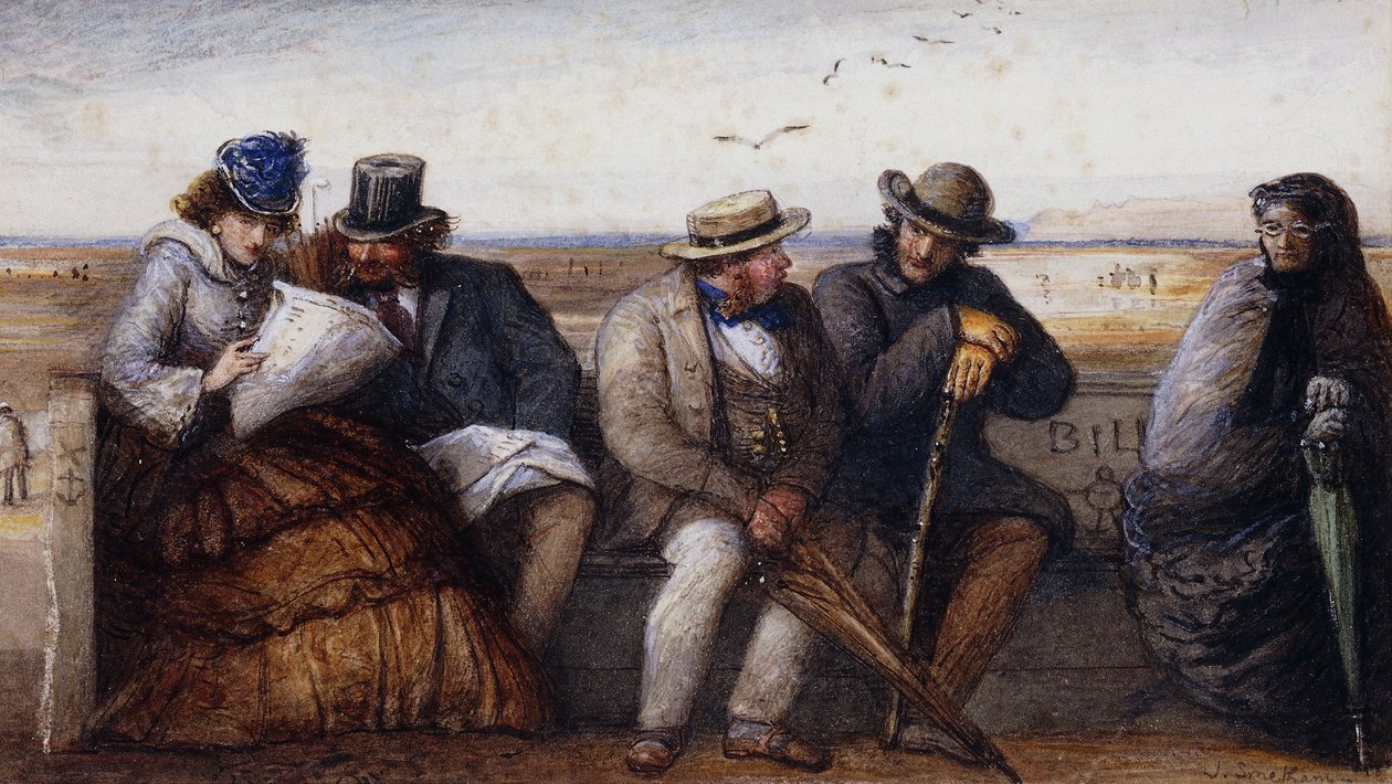Přímořské drby, od James Smetham