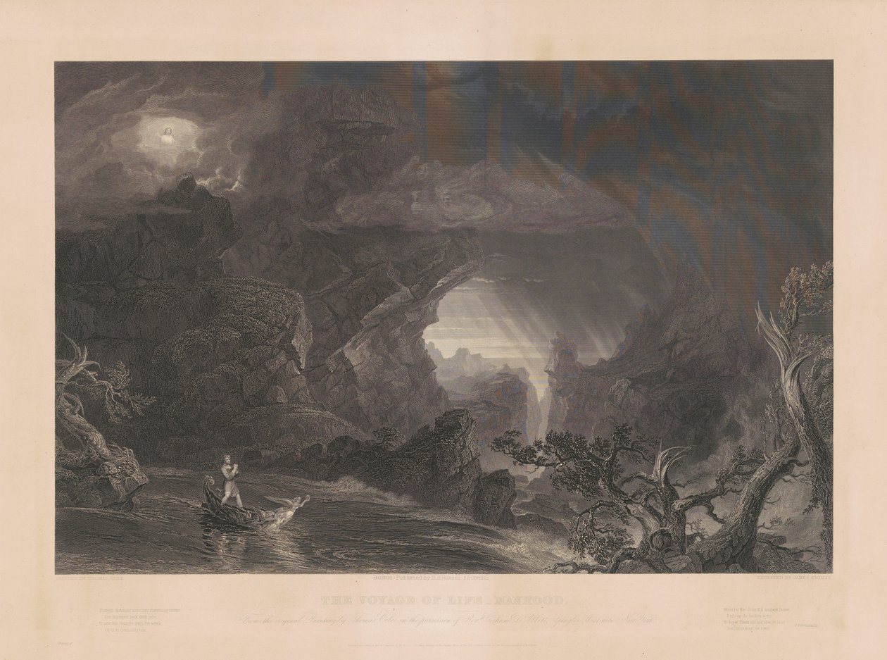 The Voyage of Life: Manhood od James Smillie, after Thomas Cole