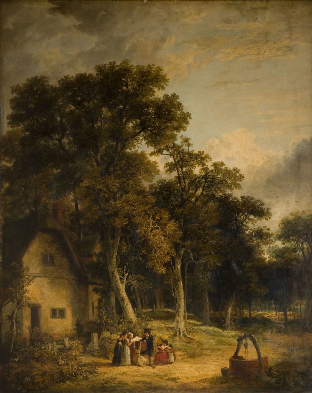 Chata v lese, 1859. od James Stark