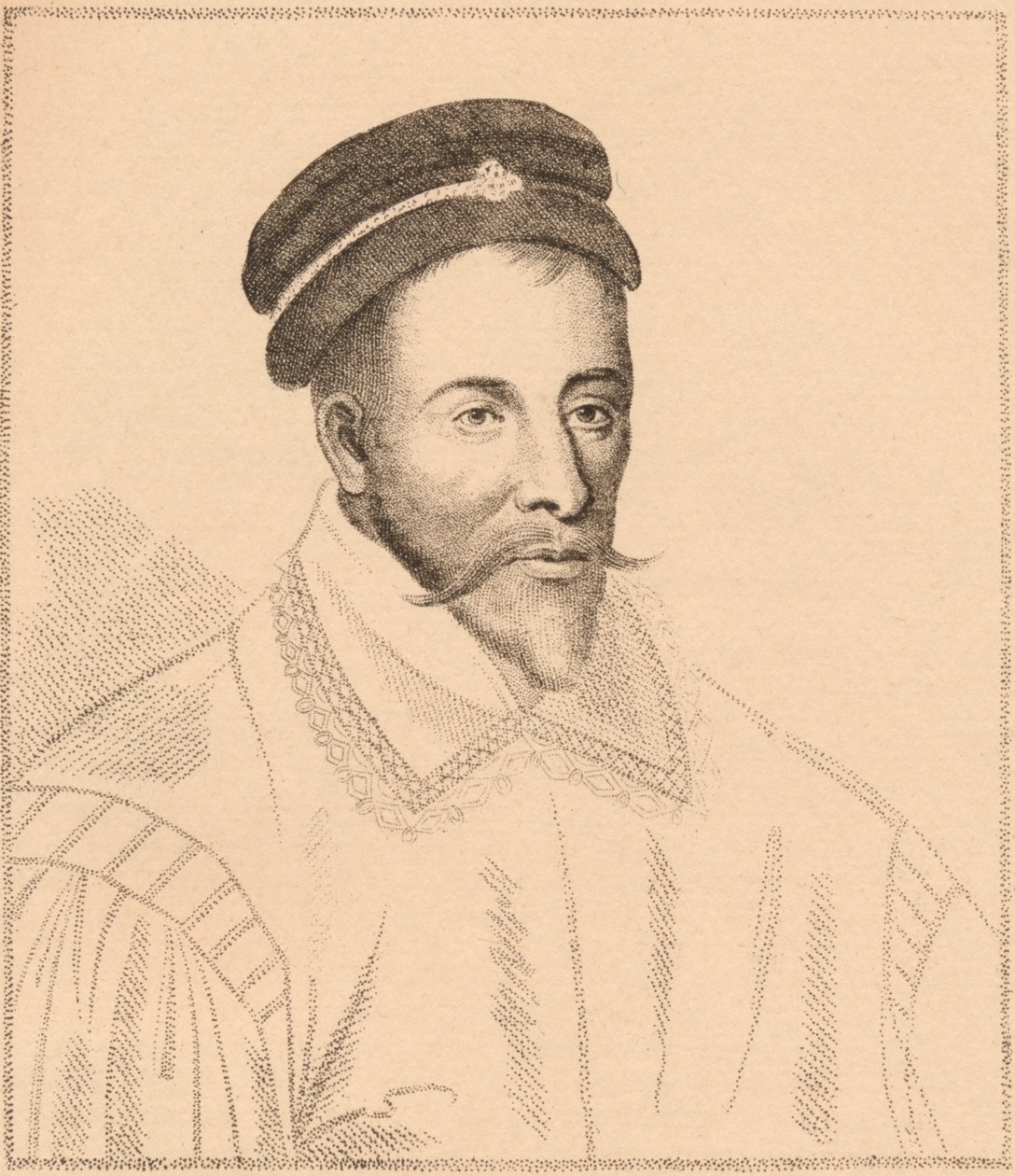 John Maitland, 1. lord Maitland of Thirlestane, 1537-1595, 1889 od James Stillie