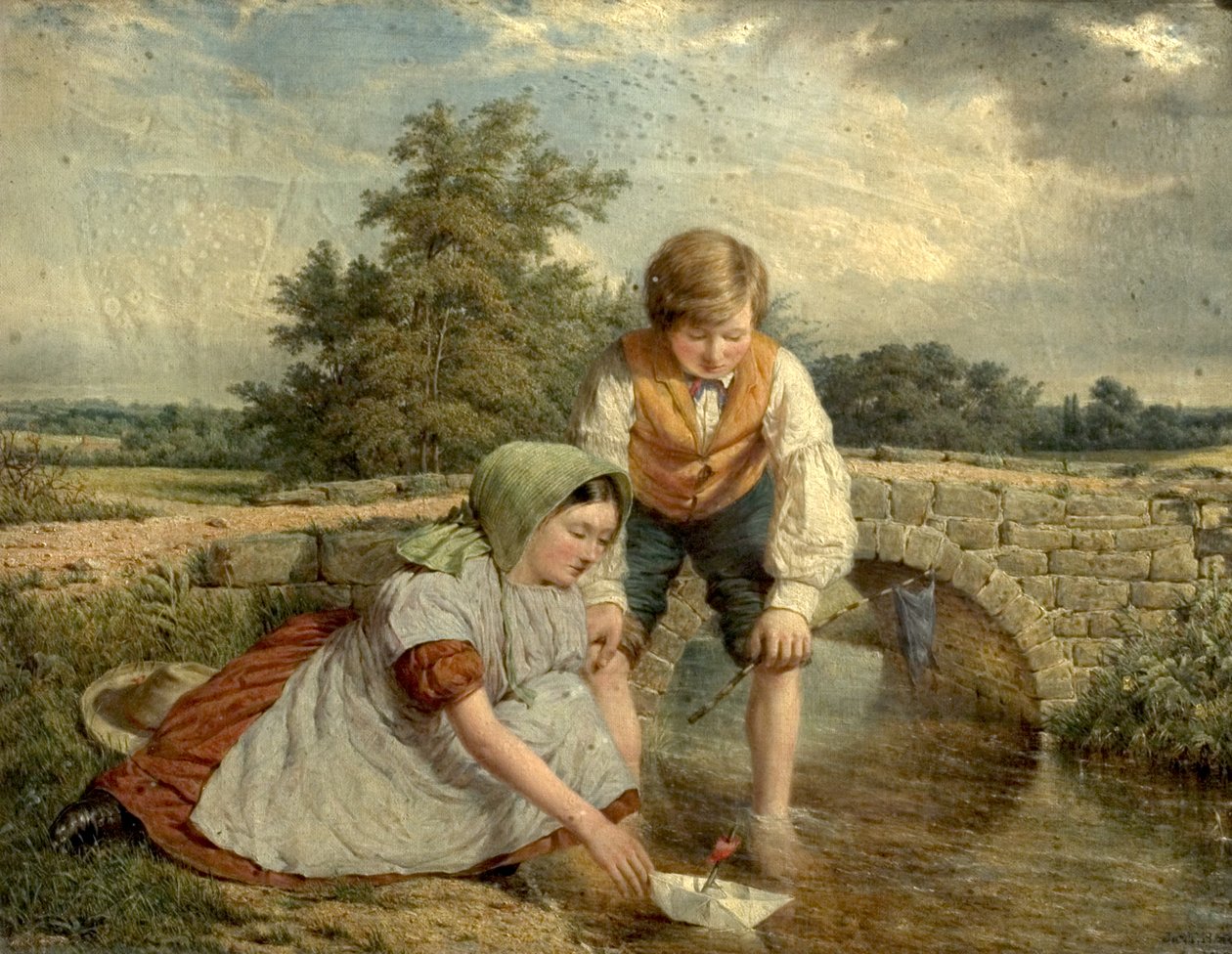 Spuštění, 1858 od James T. Hart