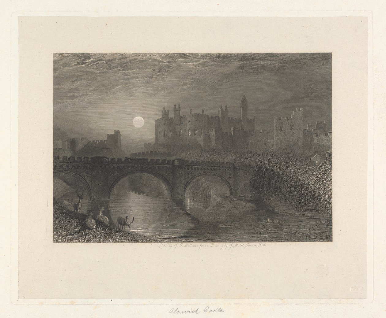 Hrad Alnwick, Northumberland od James T. Willmore