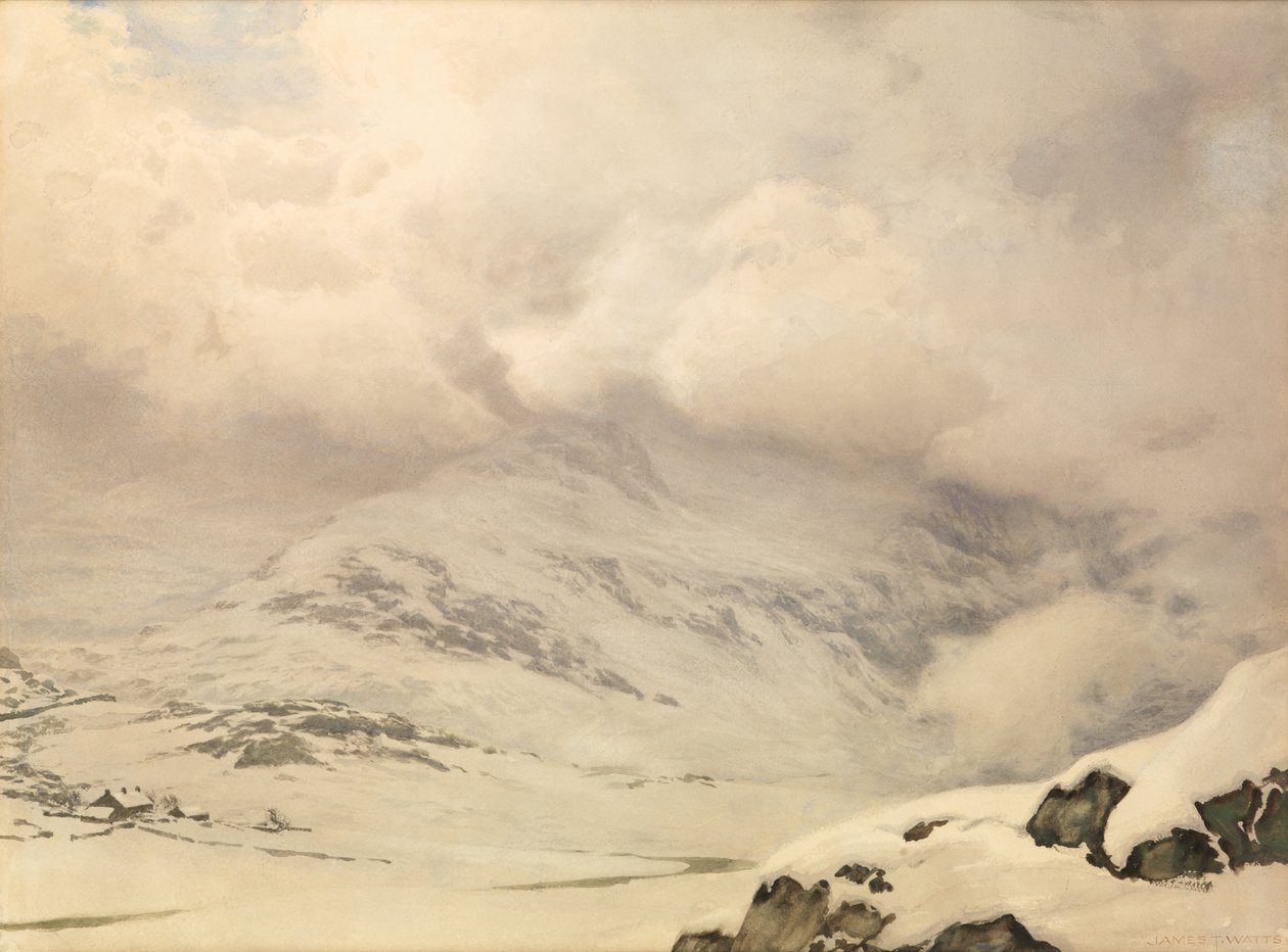 Svět sněhu a mraků od James Thomas Watts