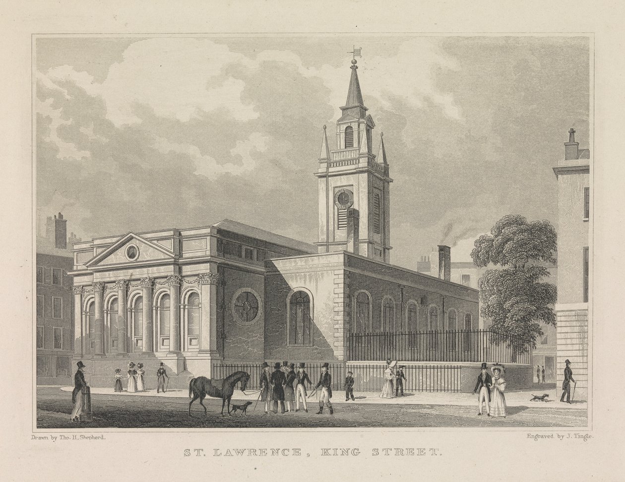 St. Laurence, King Street od James Tingle