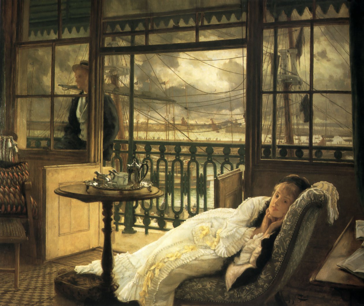 Přecházející bouře od James Tissot