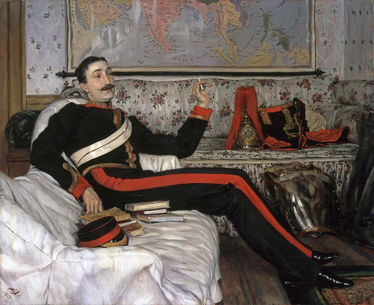 Kapitán Frederick Gustavus Burnaby od James Tissot