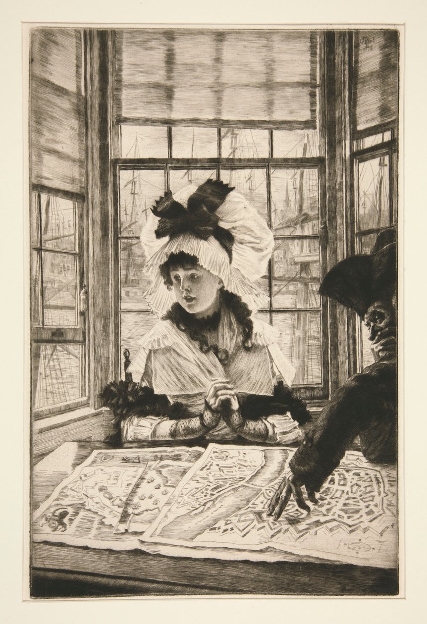 Nudný příběh od James Tissot