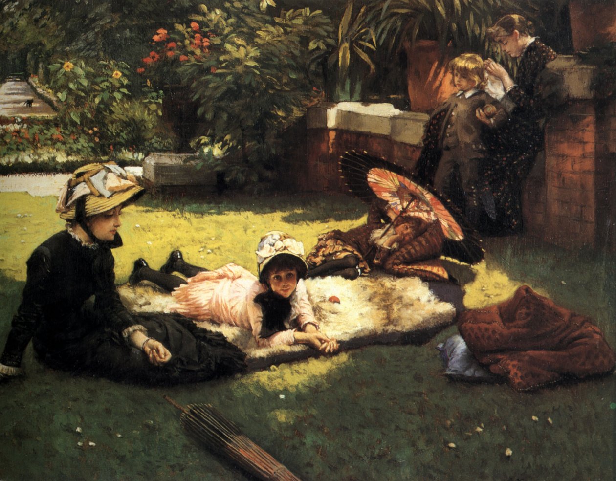 Ve slunečním svitu od James Tissot