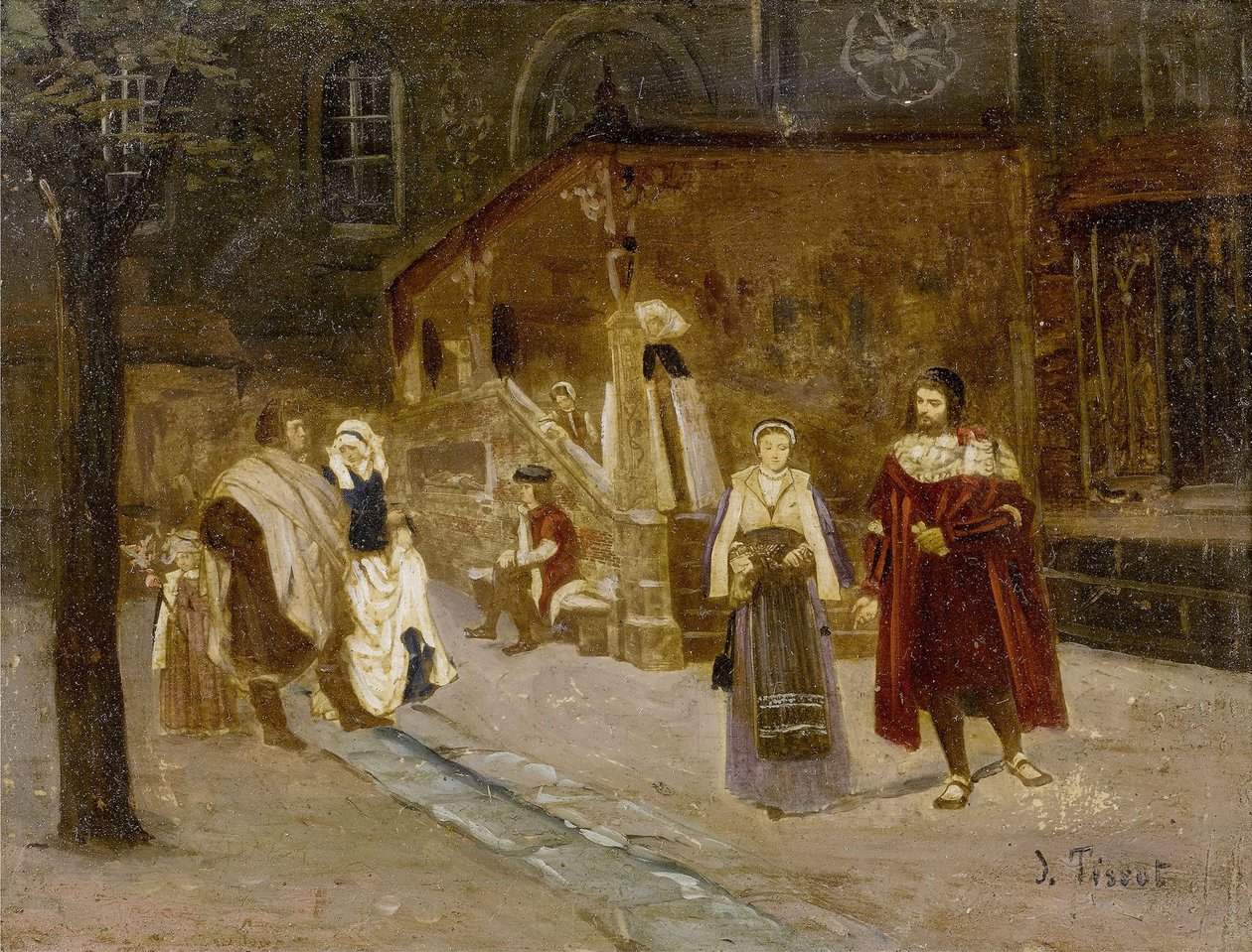 James Tissot Faust a Margarethe od James Tissot